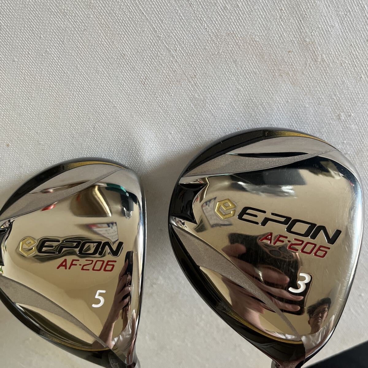DEMO エポン EPON AF-206 #3.5 2本セット ツアーAD-F-S コース未使用品