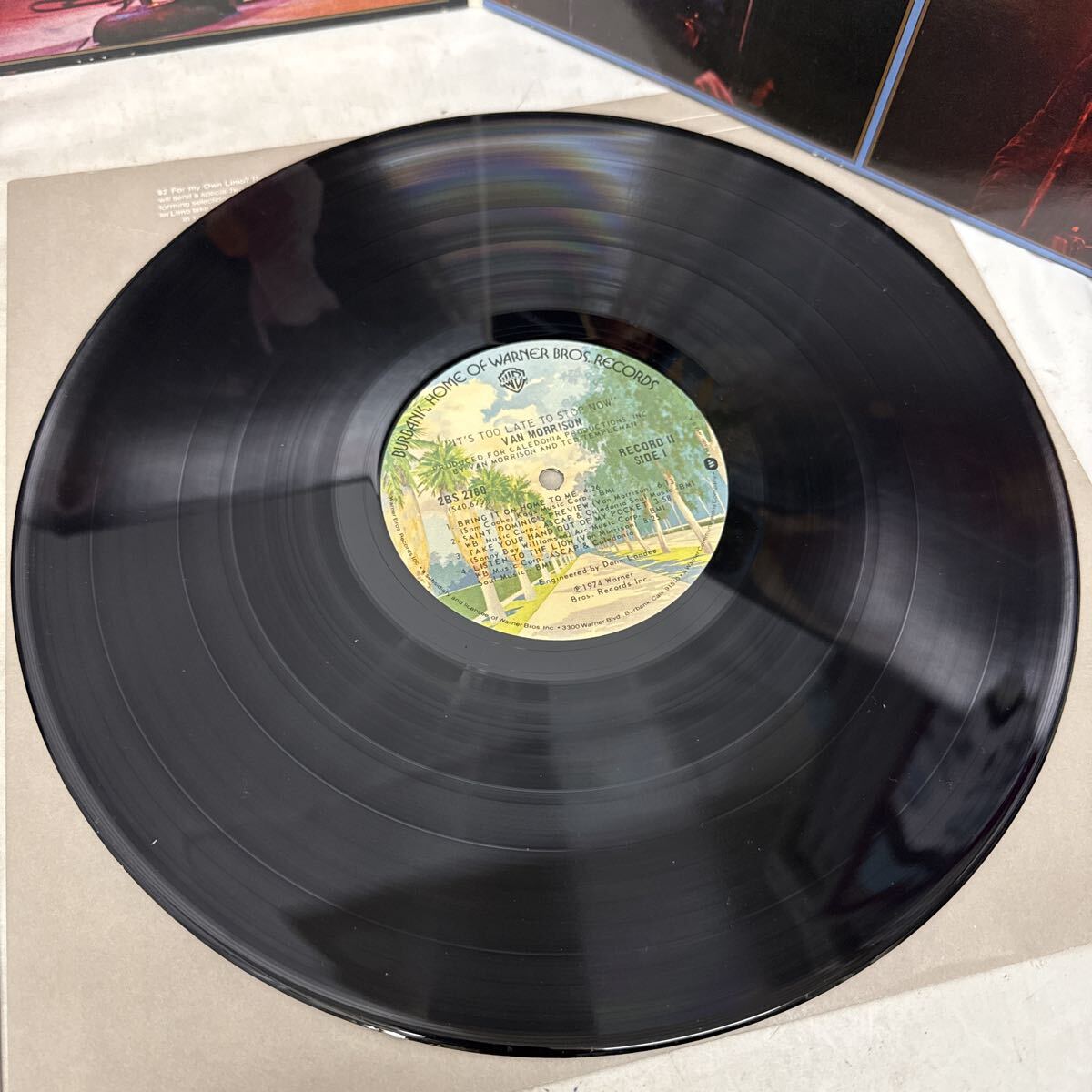 K209-082 お寶級(jí) 希少 VAN MORRISON ヴァン?モリソン IT'S TOO LATE TO STOP NOW 2BS2760 レコード LP 詳細(xì)不明
