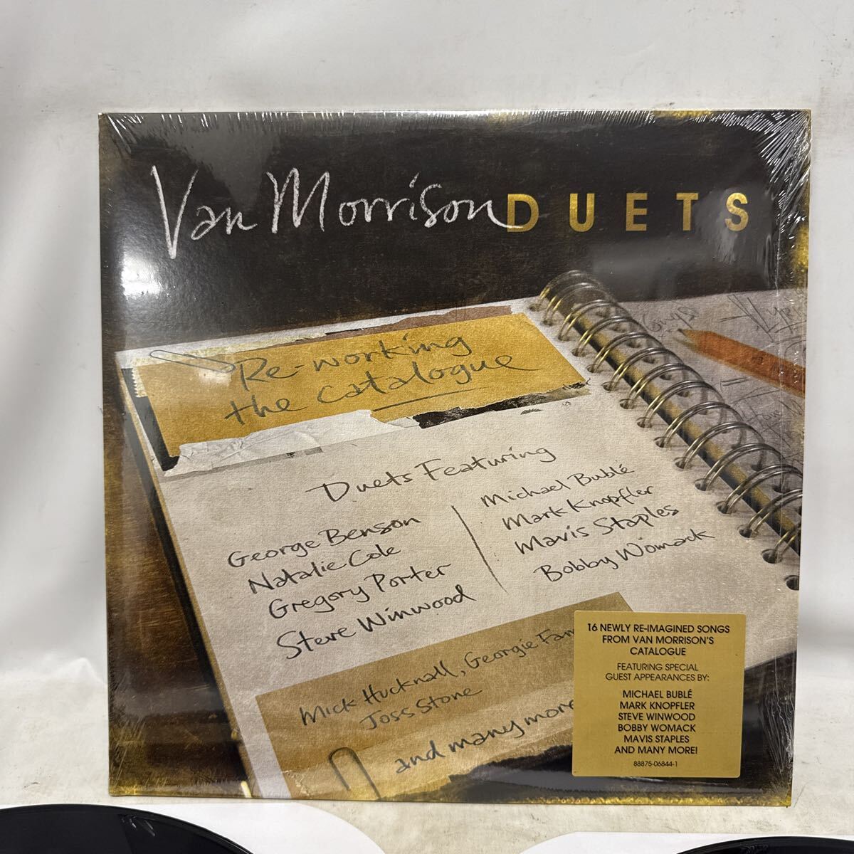 K209-110 お寶級 希少 VAN MORRISON ヴァン?モリソン DUETS 88875-06844-1 レコード LP 詳細不明