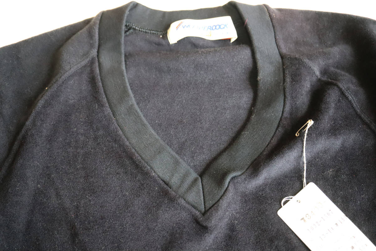 1745 昭和レトロ 子供服 トレーナー 男の子 男子 ネイビー 紺 150㎝ 未使用 新古品 長期保管品 ナイガイ _画像7