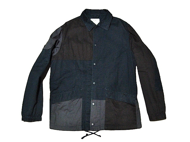 Coen コーエン S 紺色系 ジャケット コットン レーヨン_画像1