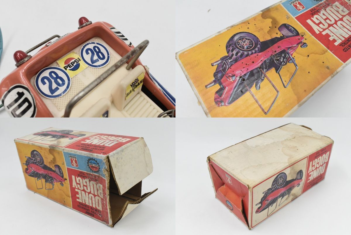 (1256S 0924H4) 1円～ BANDAI バンダイ リモートコントロール スチールトイ DUNE BUGGY デューンバギー ヘビーゲージ 【ジャンク】