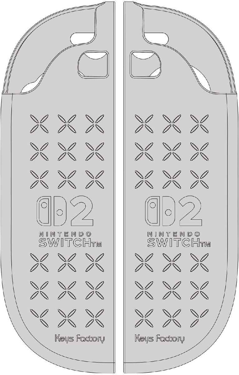 【新品】 Joy-Con 2 TPU カバー for Nintendo Switch 2 クリア 佐賀/_画像4