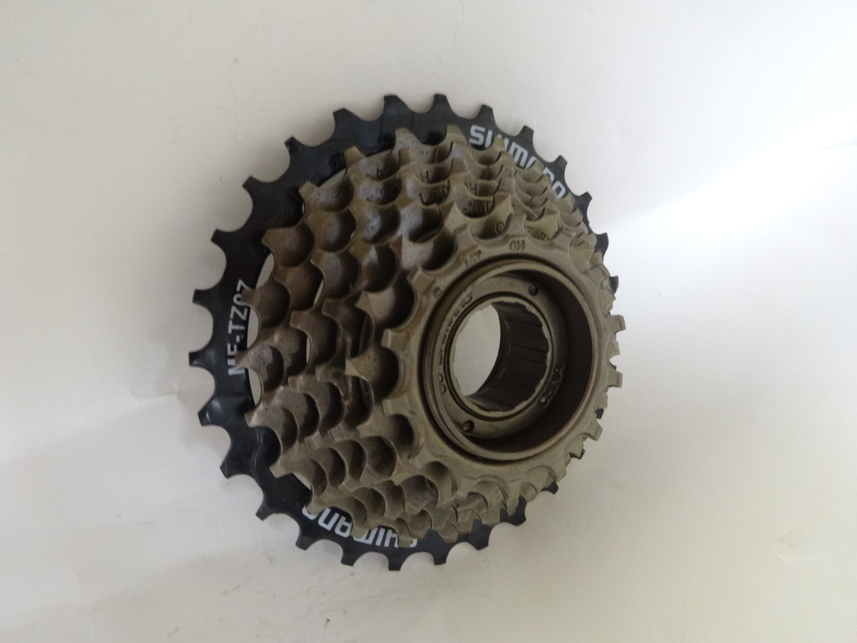 SHIMANO シマノ MF-TZ07 7スピード 14-28T マルチプル?フリーホイール スプロケット ボスフリー７段
