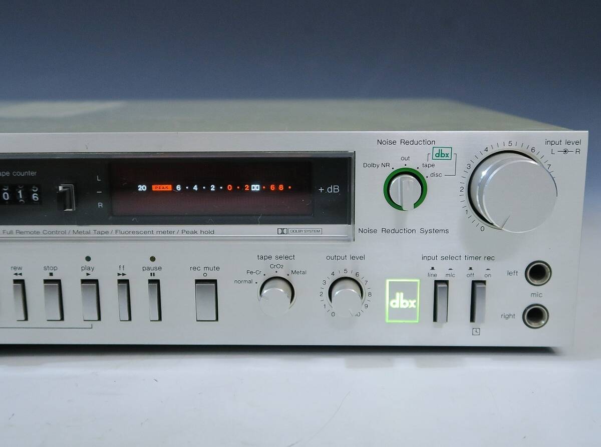 Technics/テクニクス RS-M270X カセットデッキ(927　