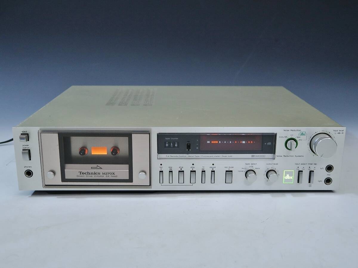 Technics/テクニクス RS-M270X カセットデッキ(927　