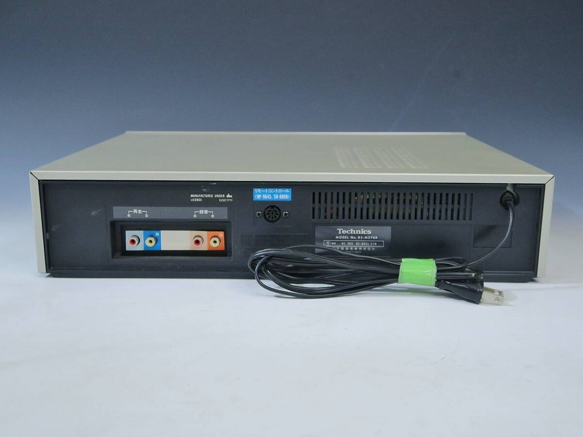 Technics/テクニクス RS-M270X カセットデッキ(927　