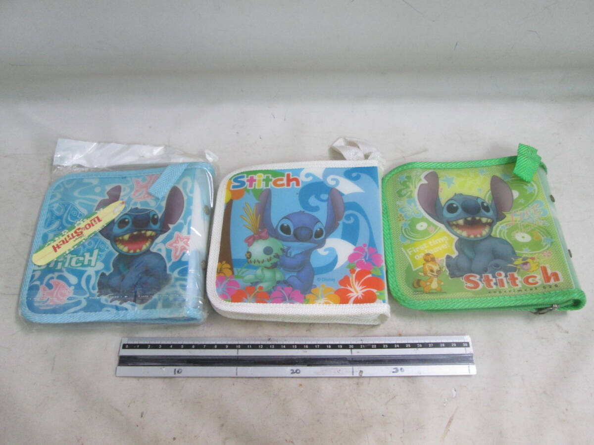 ディズニー　リロ＆スティッチ　CDケース　３個で　未使用　_画像1