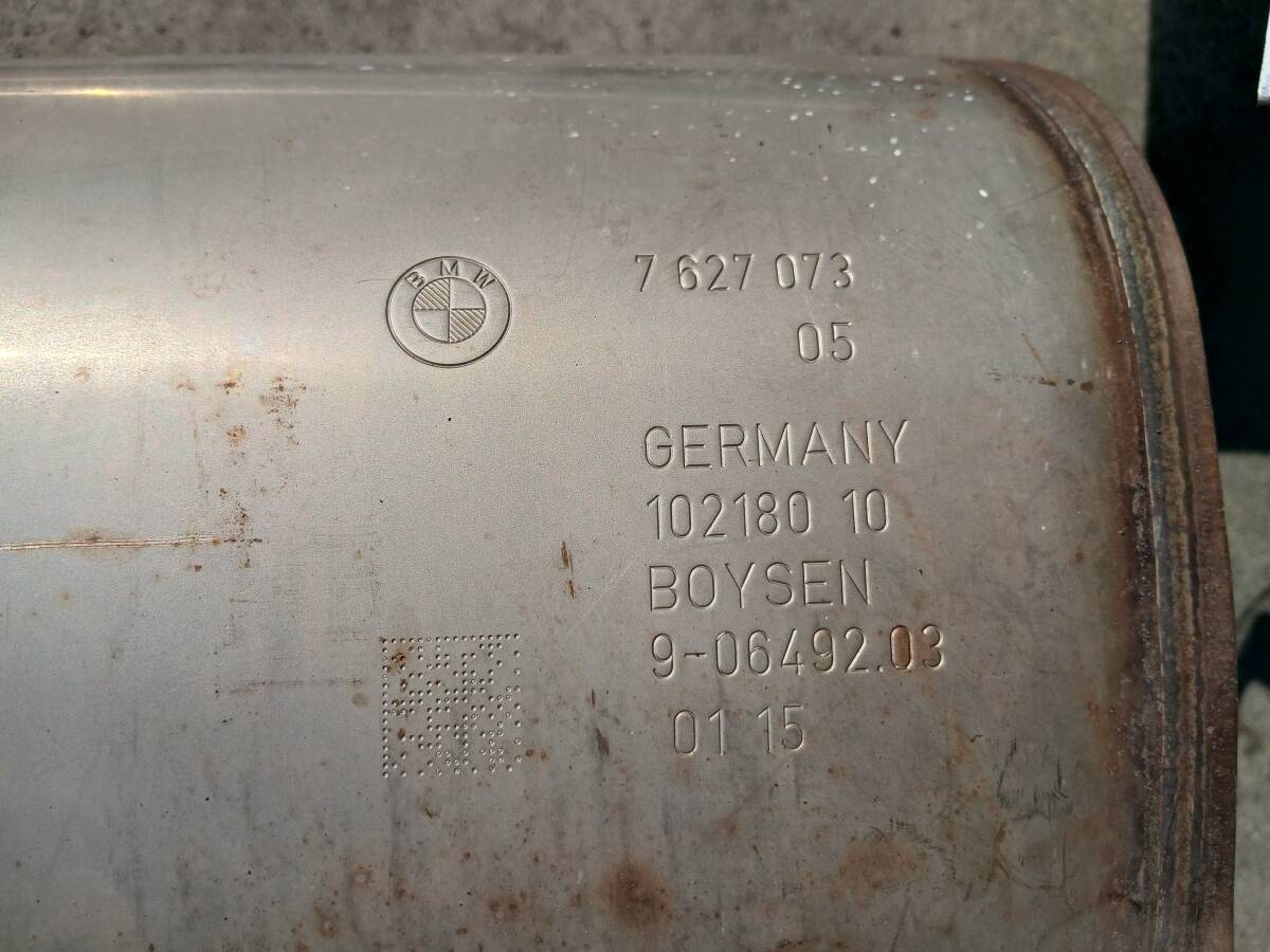 BMW 3シリーズ F30 320i Mスポーツ 純正 マフラー 加工品 左右出し  762707305 S4074 _画像10