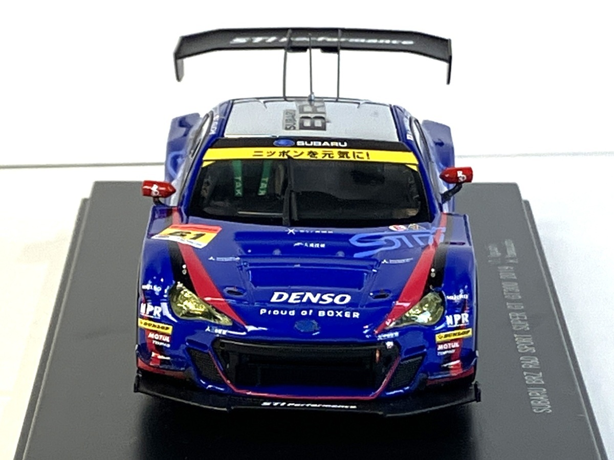 EBBRO 1/43 SUBARU BRZ R&D SPORT SUPER GT GT300 2019 No.61