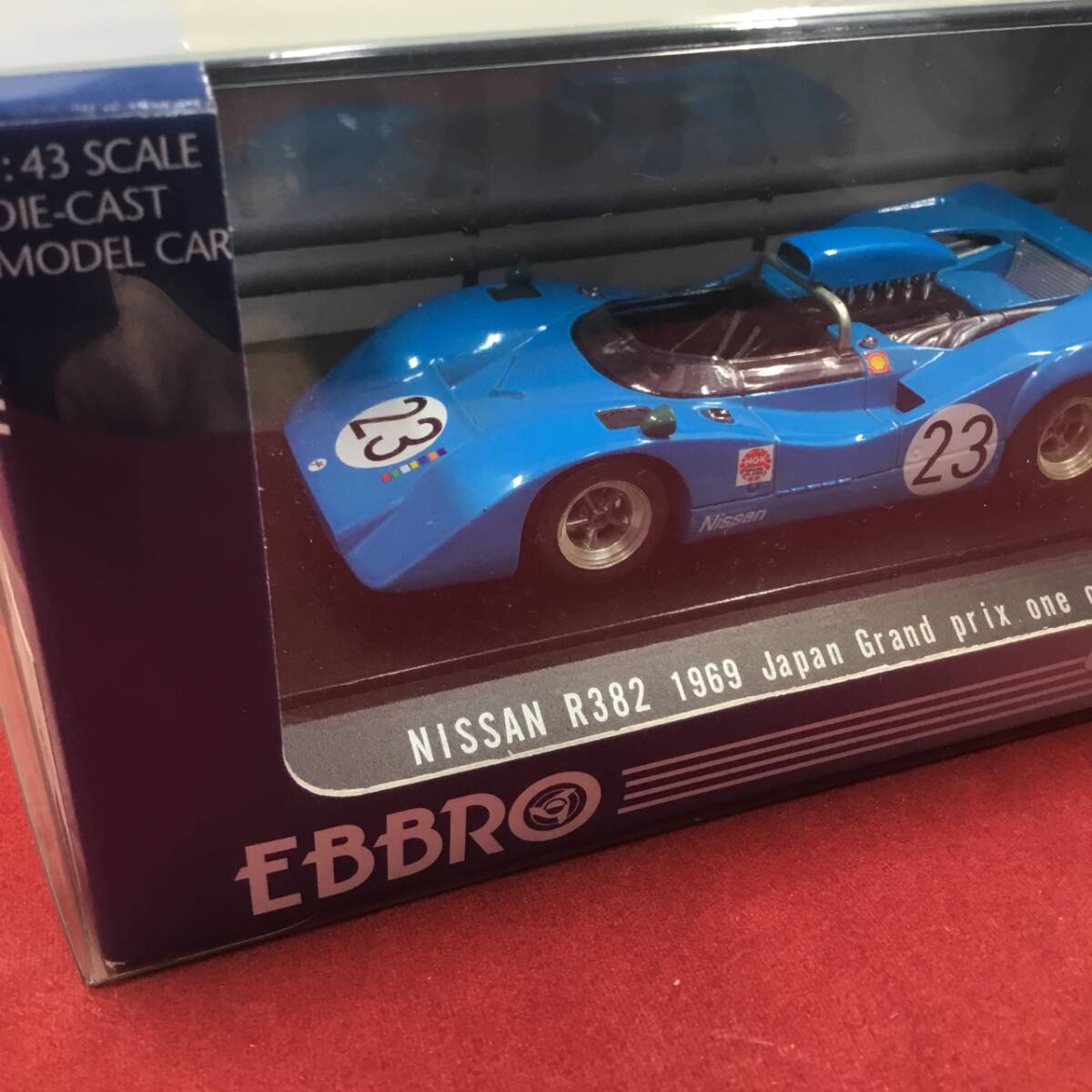  ограниченный товар EBBRO 1/43 миникар Ниссан R382 #23 1969 Япония Grand Prix NISSAN R382 #23 1969 Japan Grand prix высота . страна свет 2400 шт ограничение нераспечатанный 