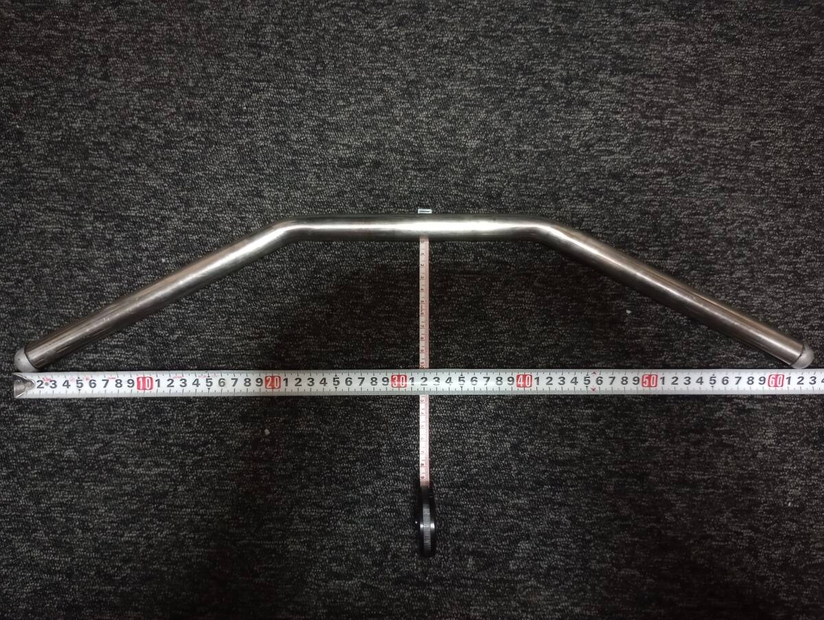 【中古品】DAYTONA デイトナ フラットハンドル 一文字ハンドル スチール制