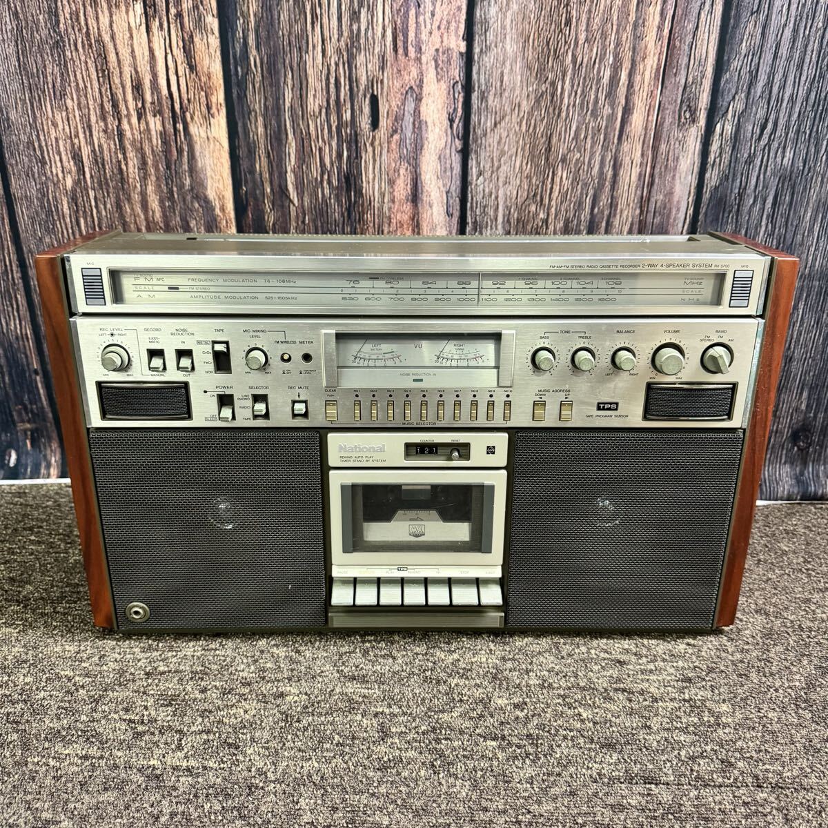 National ナショナル RX-5700 大型ラジカセ 動作品_画像3