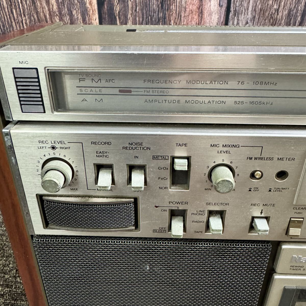 National ナショナル RX-5700 大型ラジカセ 動作品_画像9