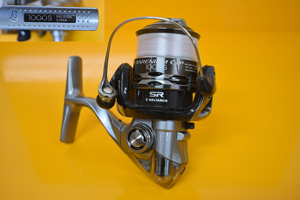 WH9-51 SHIMANO シマノ 12 RARENIUM レアニウム CI4+ 1000S 02854 釣具 リール スピニングリール フィッシング 長期保管 現状品