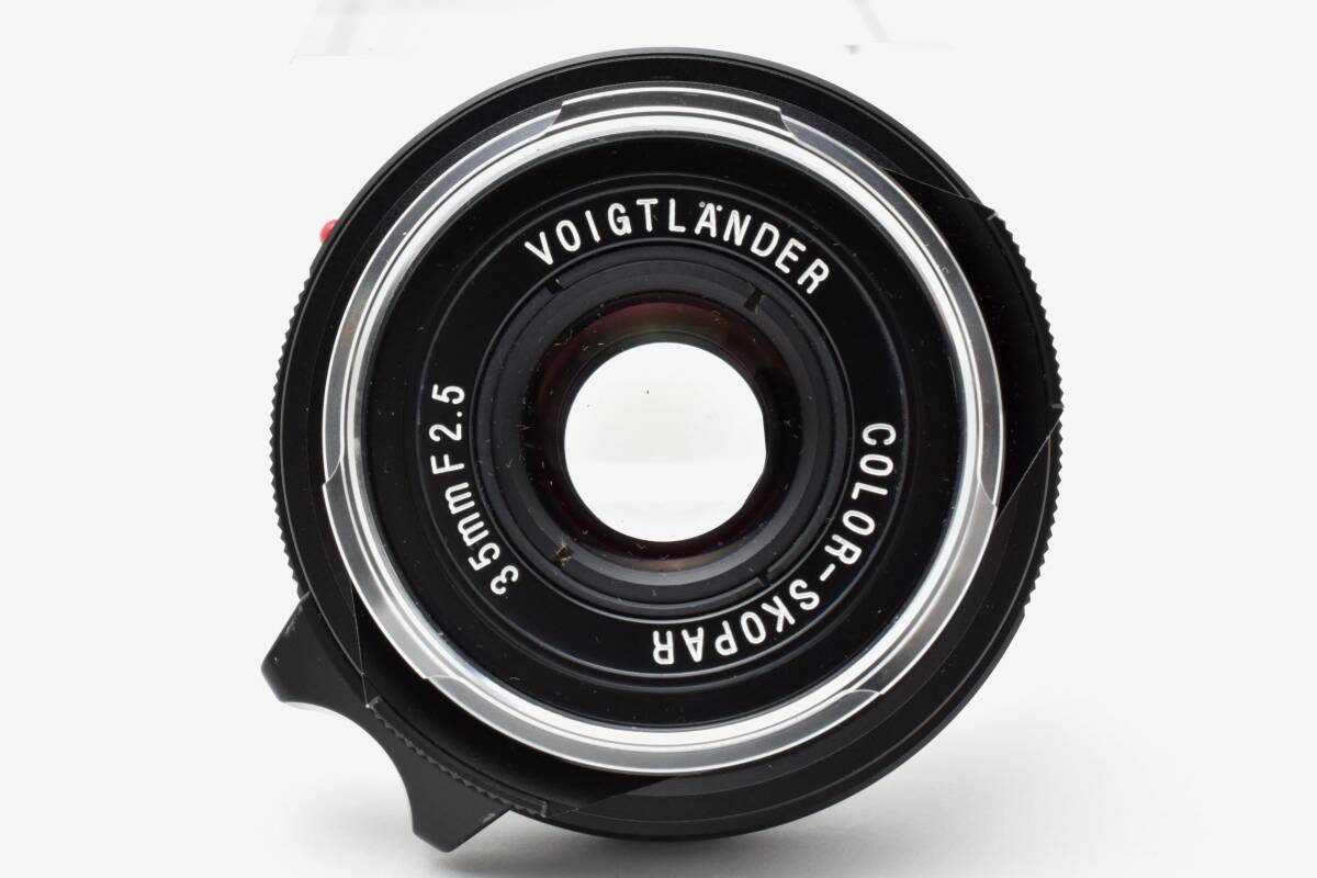 ★新品級★ Voigtlander フォクトレンダー COLOR SKOPAR カラースコパー 35mm f/2.5 P II VM_画像3