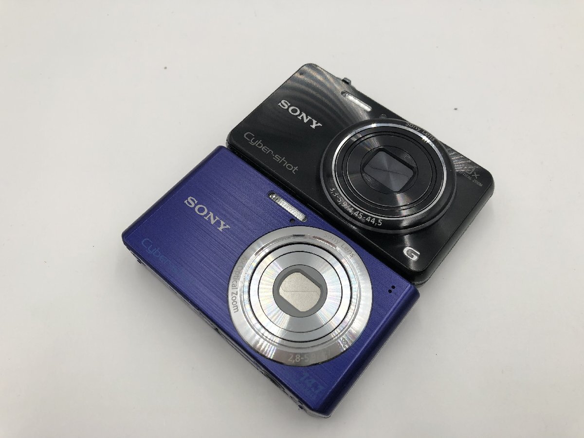 ?▲【SONY ソニー】コンパクトデジタルカメラ 2點セット DSC-WX100/DSC-W610 まとめ売り 0922 8