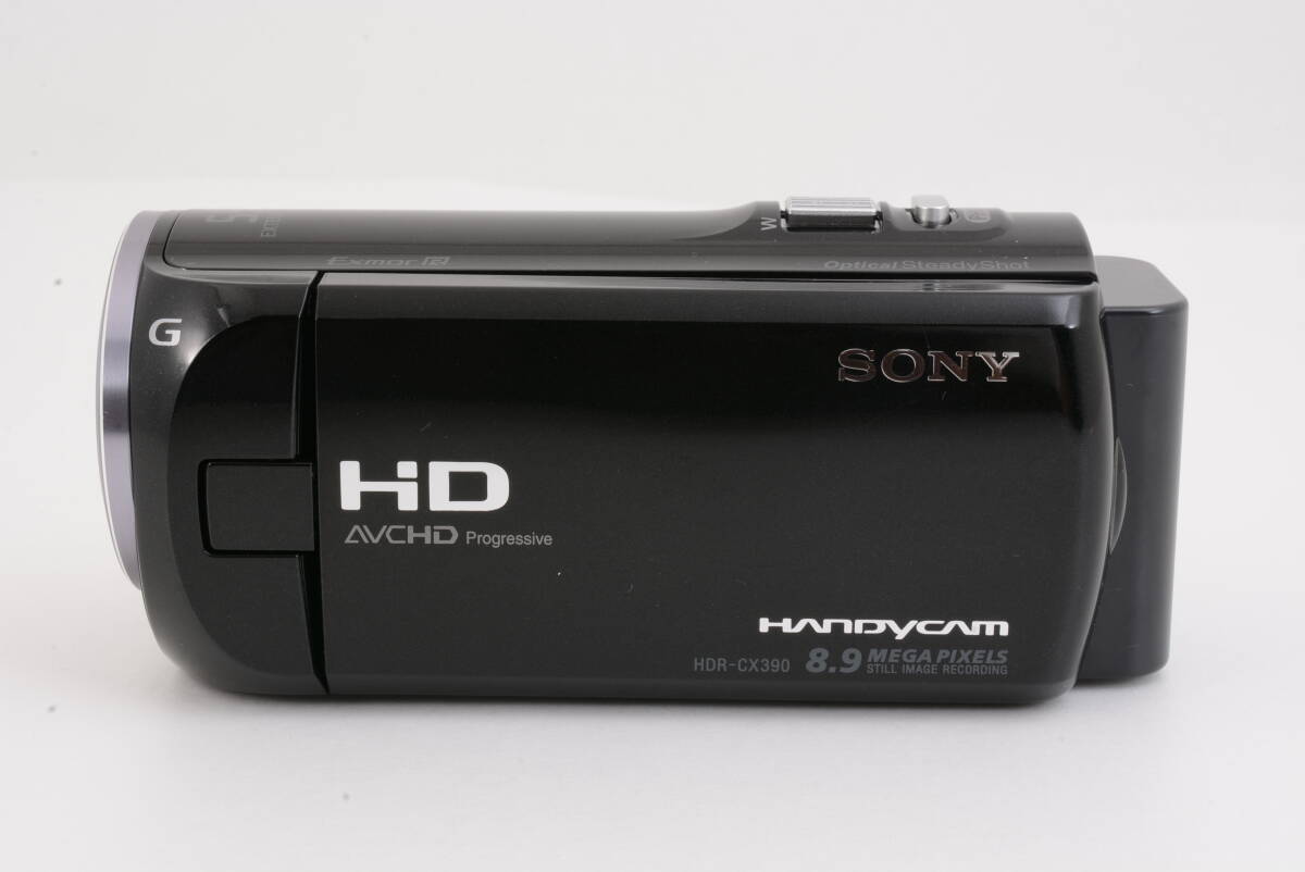 動作品 ソニー SONY HANDYCAM HDR-CX390V ハンディカム 黒 ブラック デジタルビデオカメラ 管MM2913