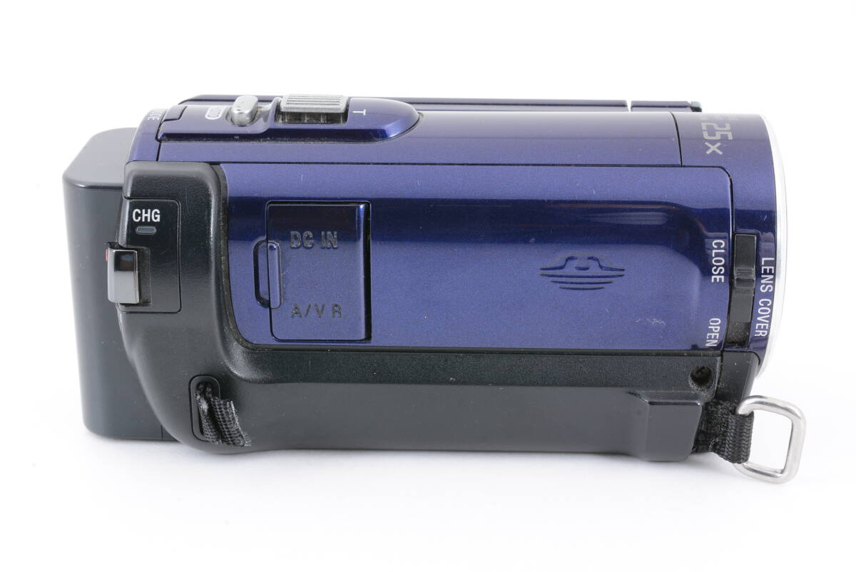 動作品 ソニー SONY HANDYCAM HDR-CX170 ハンディカム 青 ブルー デジタルビデオカメラ 管MM2929