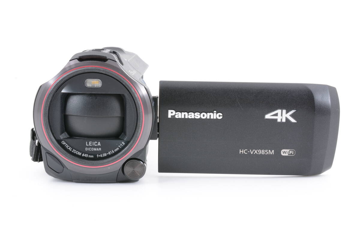 動(dòng)作品 パナソニック Panasonic HC-VX985M 黒 ブラック デジタルビデオカメラ 充電器付 管MM2932