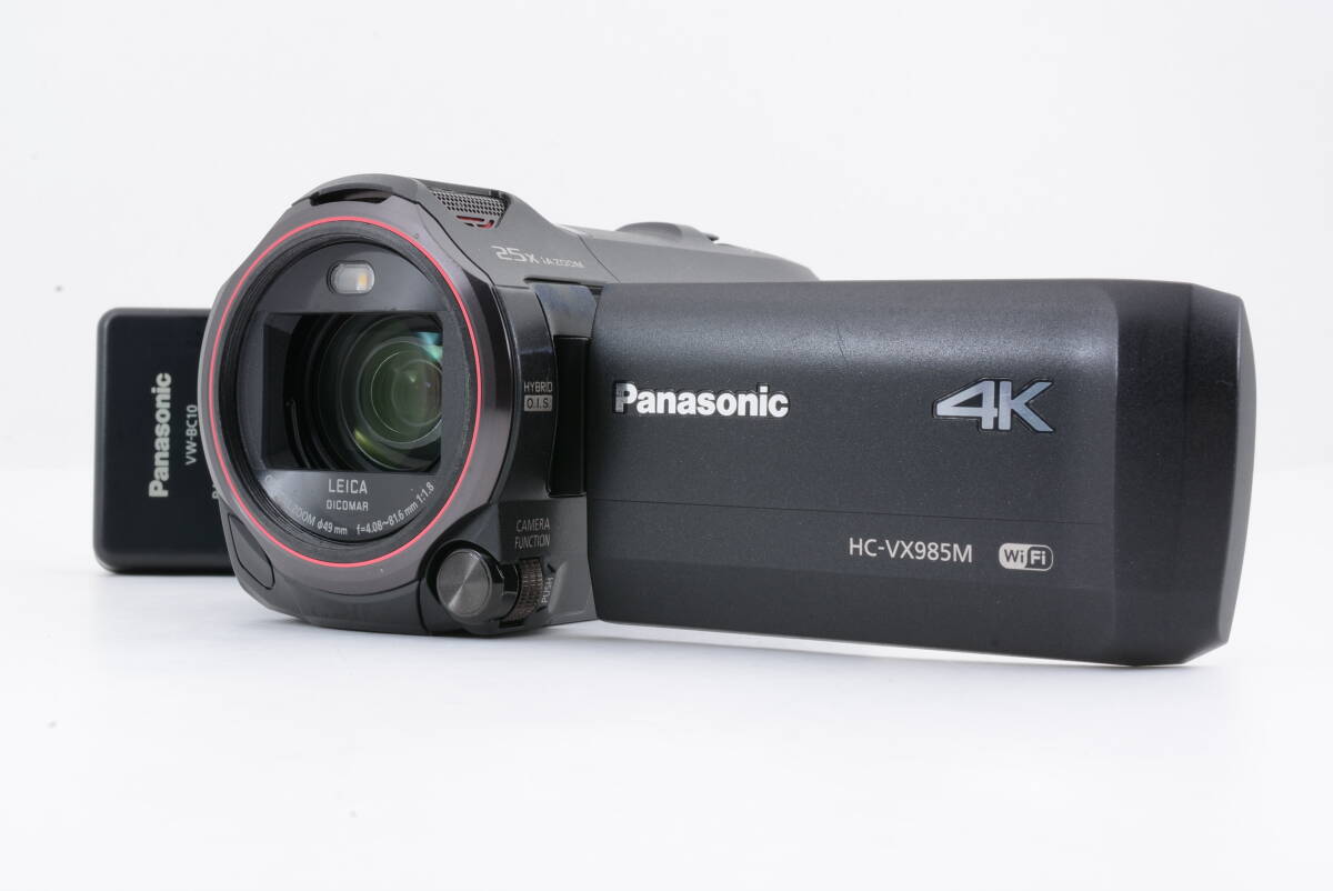 動(dòng)作品 パナソニック Panasonic HC-VX985M 黒 ブラック デジタルビデオカメラ 充電器付 管MM2932
