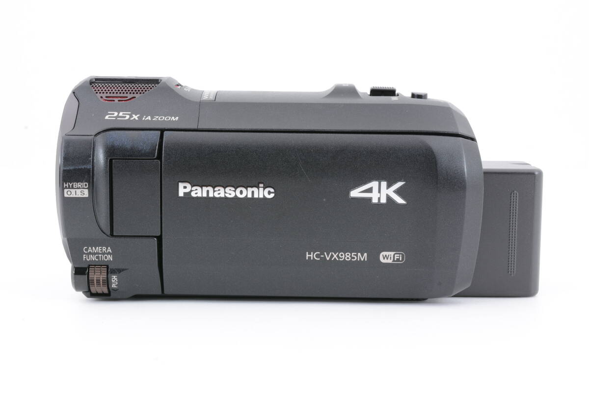 動(dòng)作品 パナソニック Panasonic HC-VX985M 黒 ブラック デジタルビデオカメラ 充電器付 管MM2932