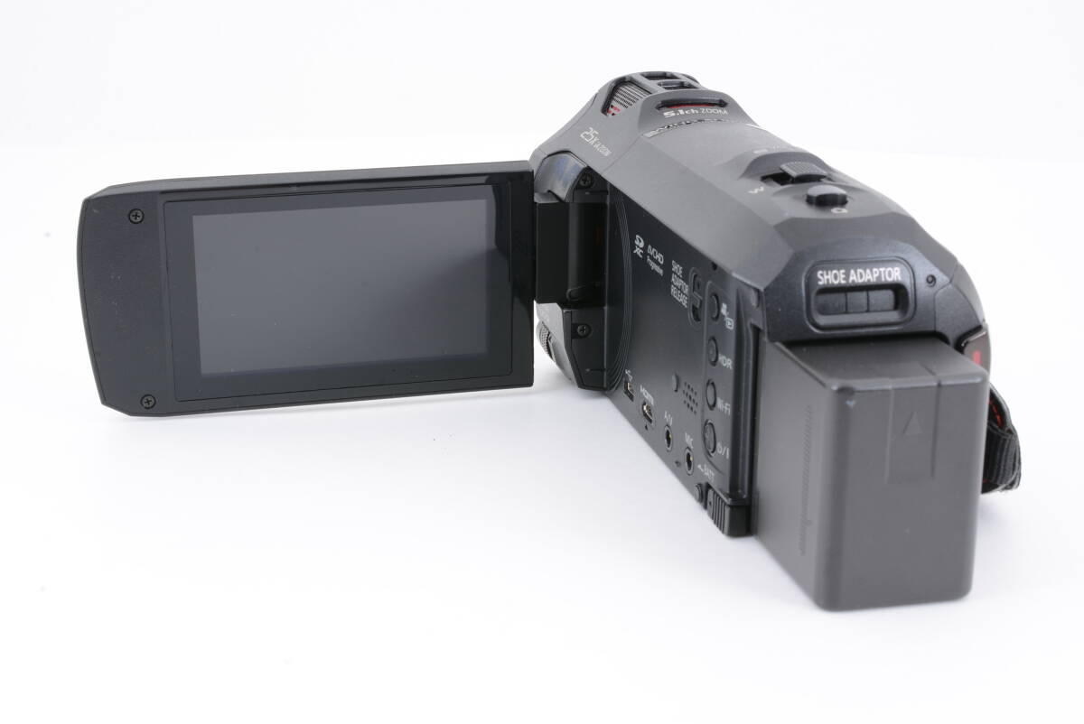 動(dòng)作品 パナソニック Panasonic HC-VX985M 黒 ブラック デジタルビデオカメラ 充電器付 管MM2932