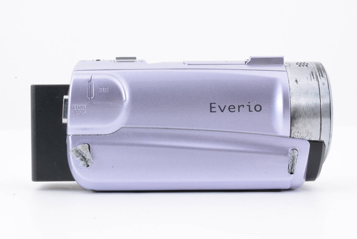 動(dòng)作品 JVC ケンウッド KENWOOD Everio GZ-E765-V 紫 バイオレット デジタルビデオカメラ 充電ケーブル付 管MM2936