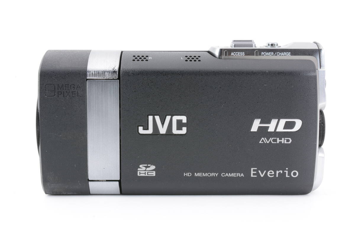 動作品 ビクター Victor JVC Everio GZ-X900-B エブリオ 黒 ブラック デジタルビデオカメラ リモコン付 管MM2938