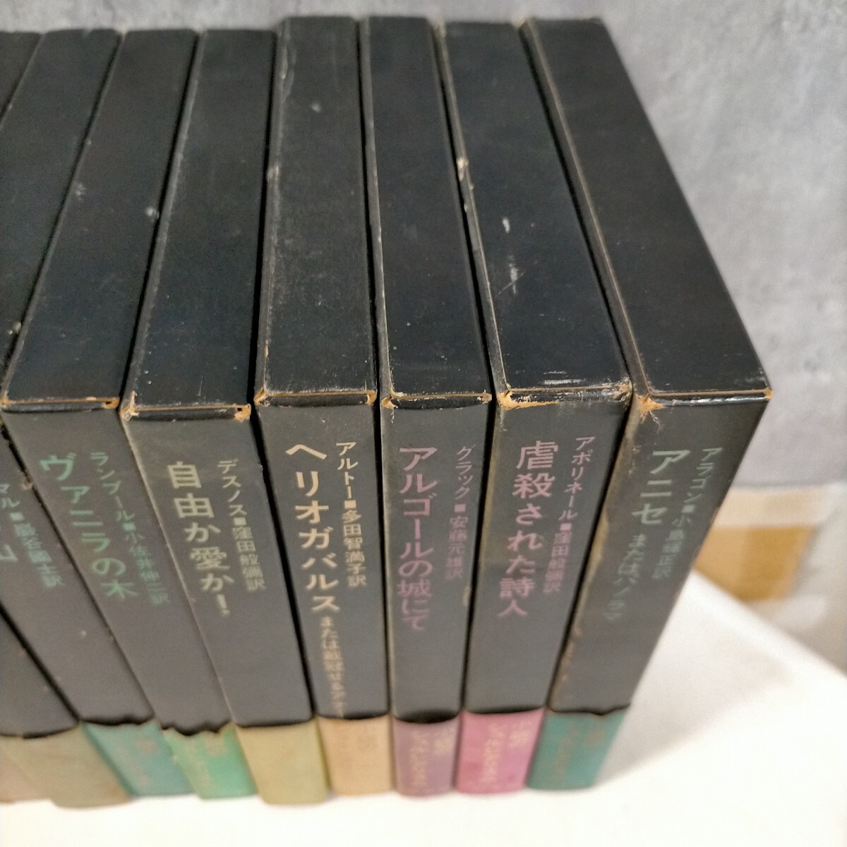 小説のシュルレアリスム 全12巻揃 白水社 超男性 類推の山 ヴァニラの木 はまむぎ他△△古本/未検品未清掃/ノークレームで_画像2