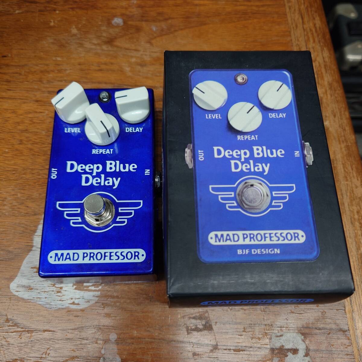 ★中古★Mad Professor Deep Blue Delay★マッドプロフェッサー★ディレイ 箱付き★_画像1