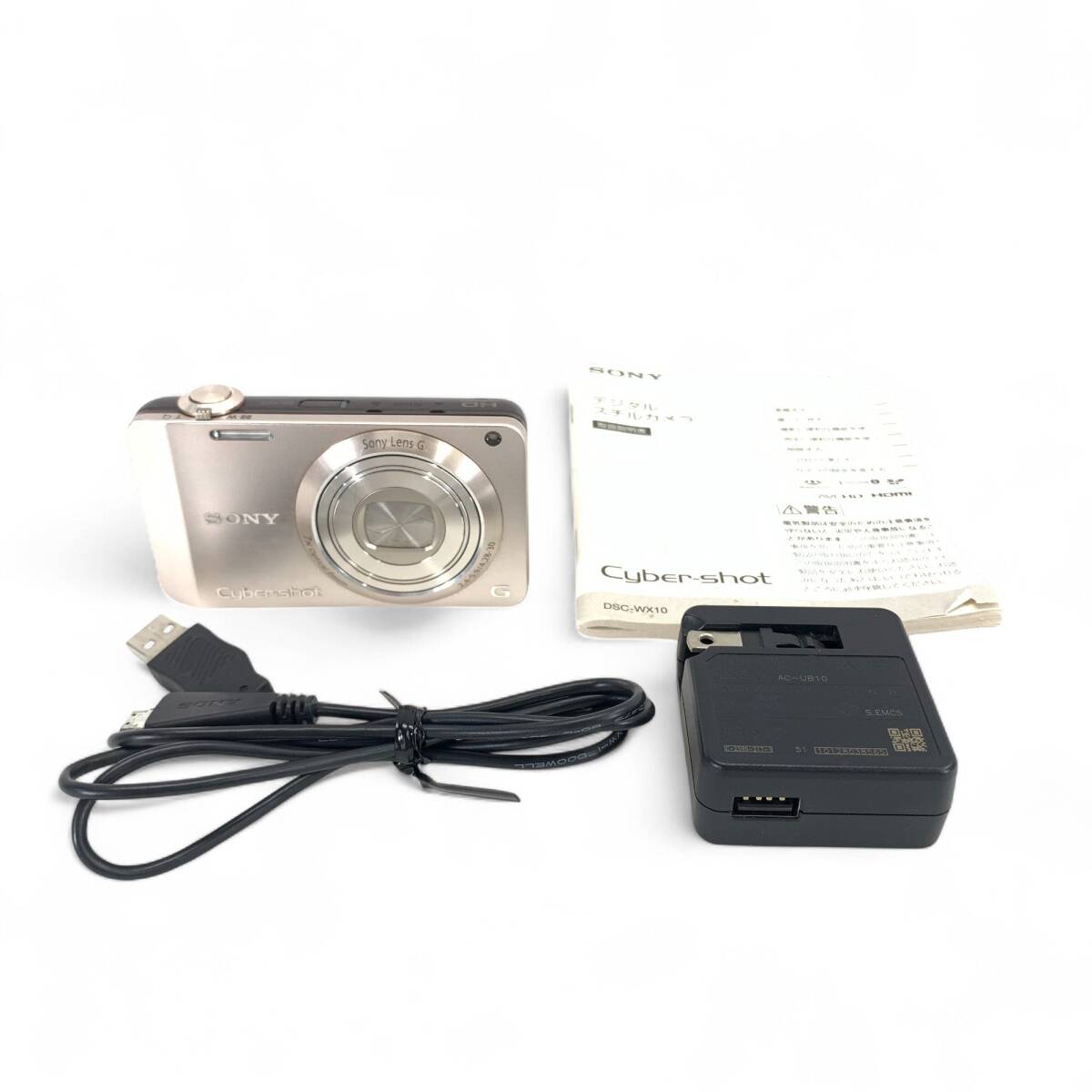 〇ジャンク品〇SONY ソニー Cyber-shot デジカメ DSC-WX10