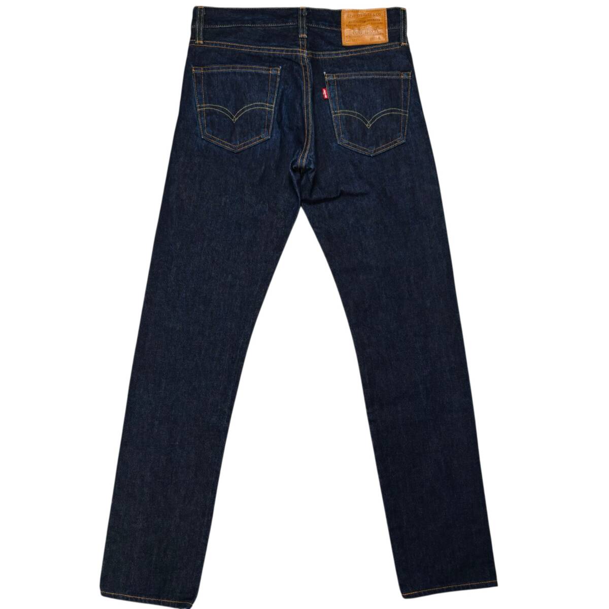 美品 Levi's デニムパンツ W28 L32 USA製 セルビッチ ビッグE オリジナルレングス チェーンステッチ 赤耳 511 リーバイス_画像3
