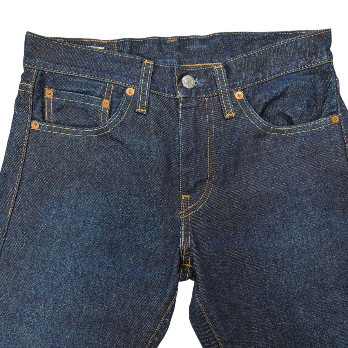 美品 Levi's デニムパンツ W28 L32 USA製 セルビッチ ビッグE オリジナルレングス チェーンステッチ 赤耳 511 リーバイス_画像5