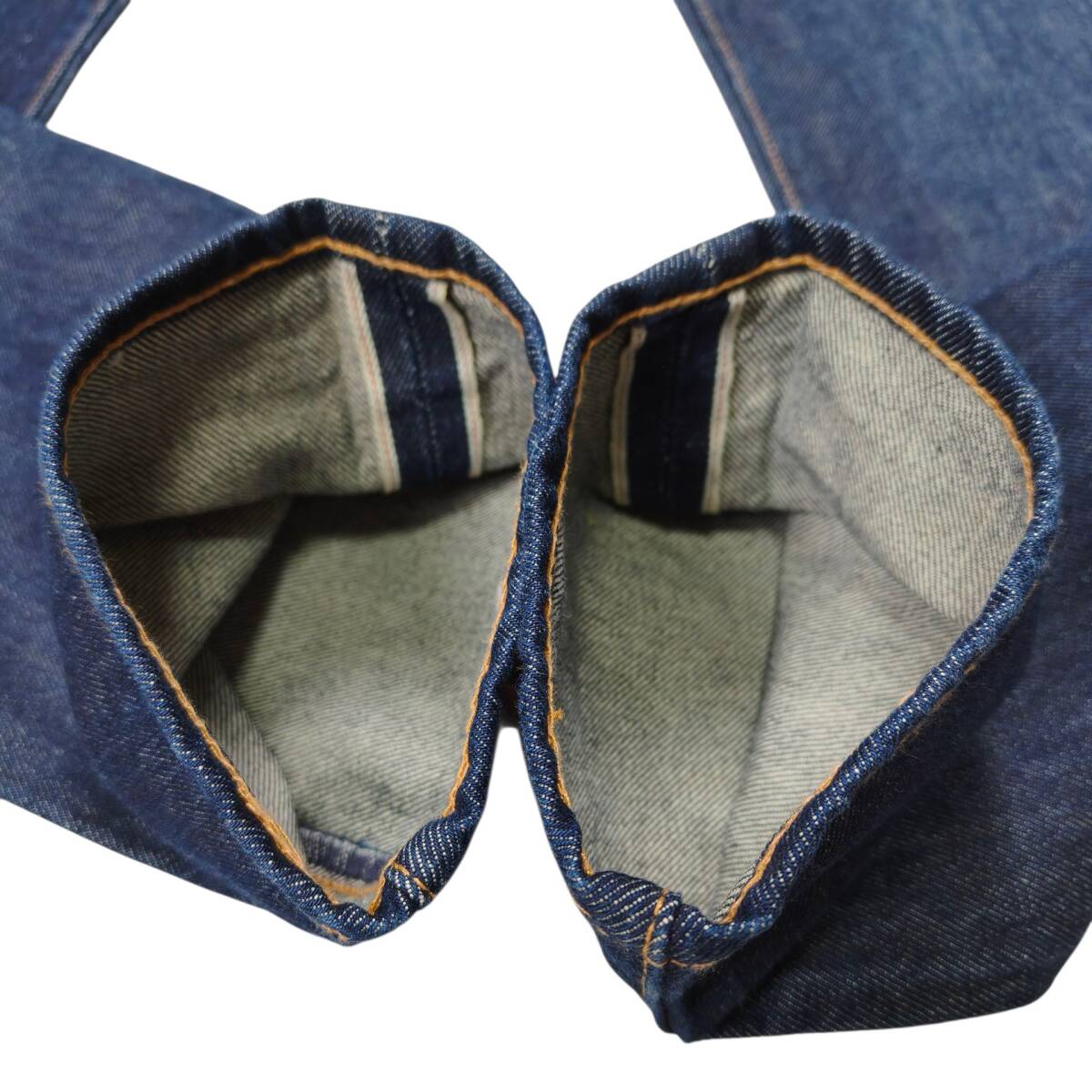 美品 Levi's デニムパンツ W28 L32 USA製 セルビッチ ビッグE オリジナルレングス チェーンステッチ 赤耳 511 リーバイス_画像8