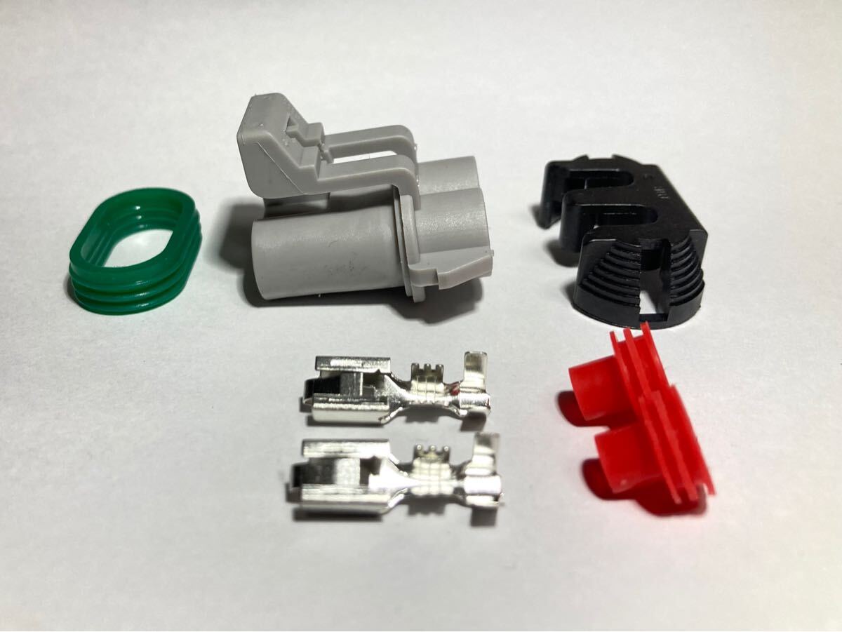 アルファロメオ ラジエーターファン コネクター フィアット ランチア カプラー 配線_画像3