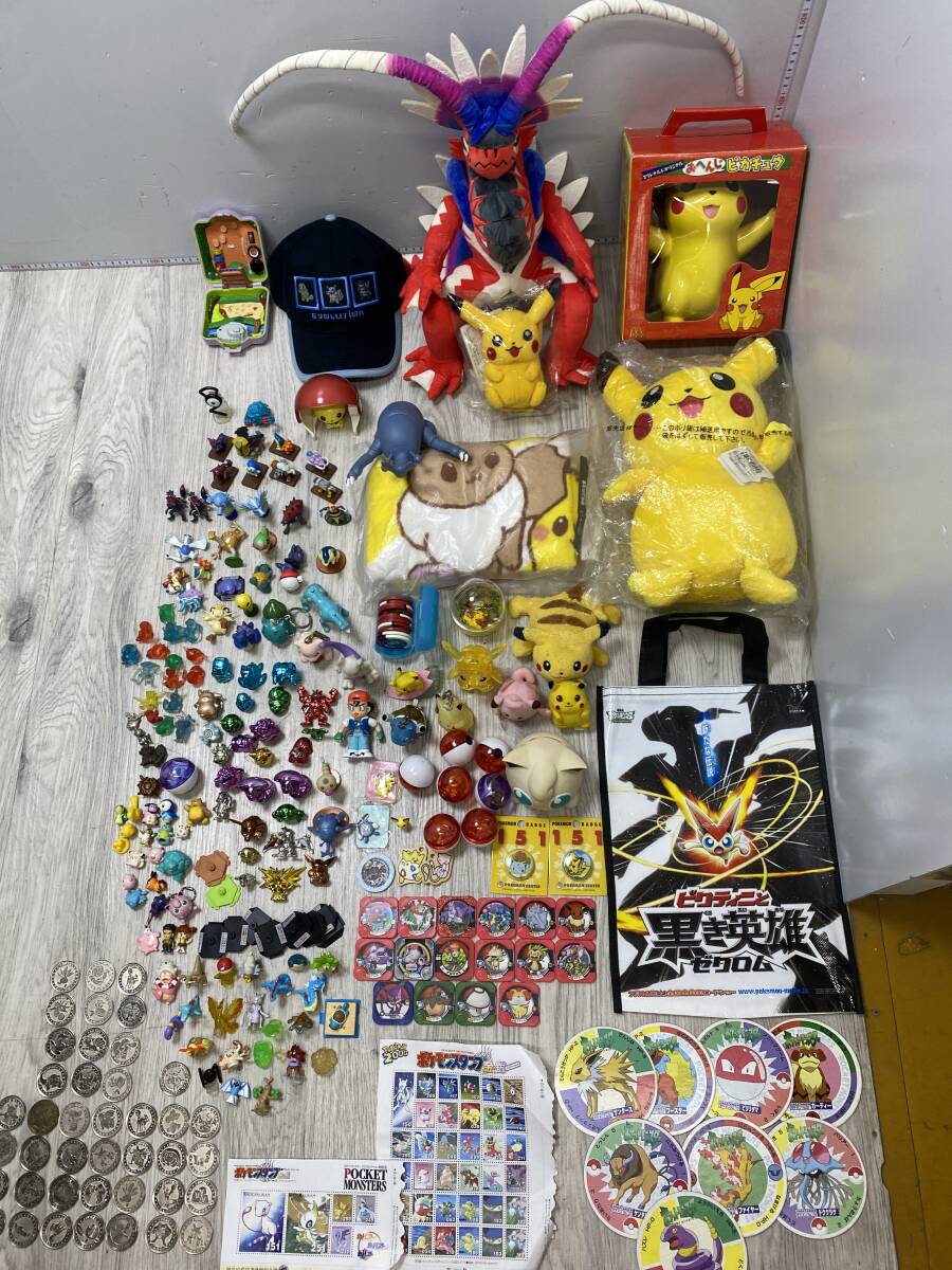 9/30★ポケットモンスター ポケモン★グッズまとめ売り ぬいぐるみ/フィギュア/コイン など【中古/現(xiàn)狀品】