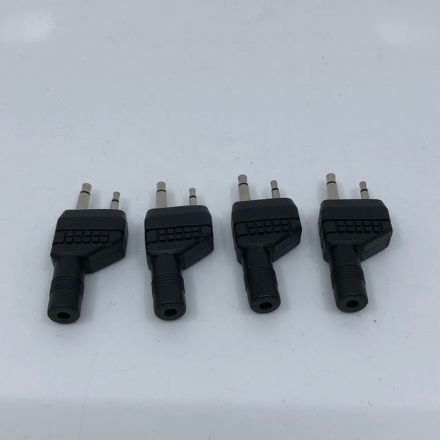 5点 イヤホンマイク 互換品 L型1ピン トランシーバー 無線機 用[9934] ☆_画像7