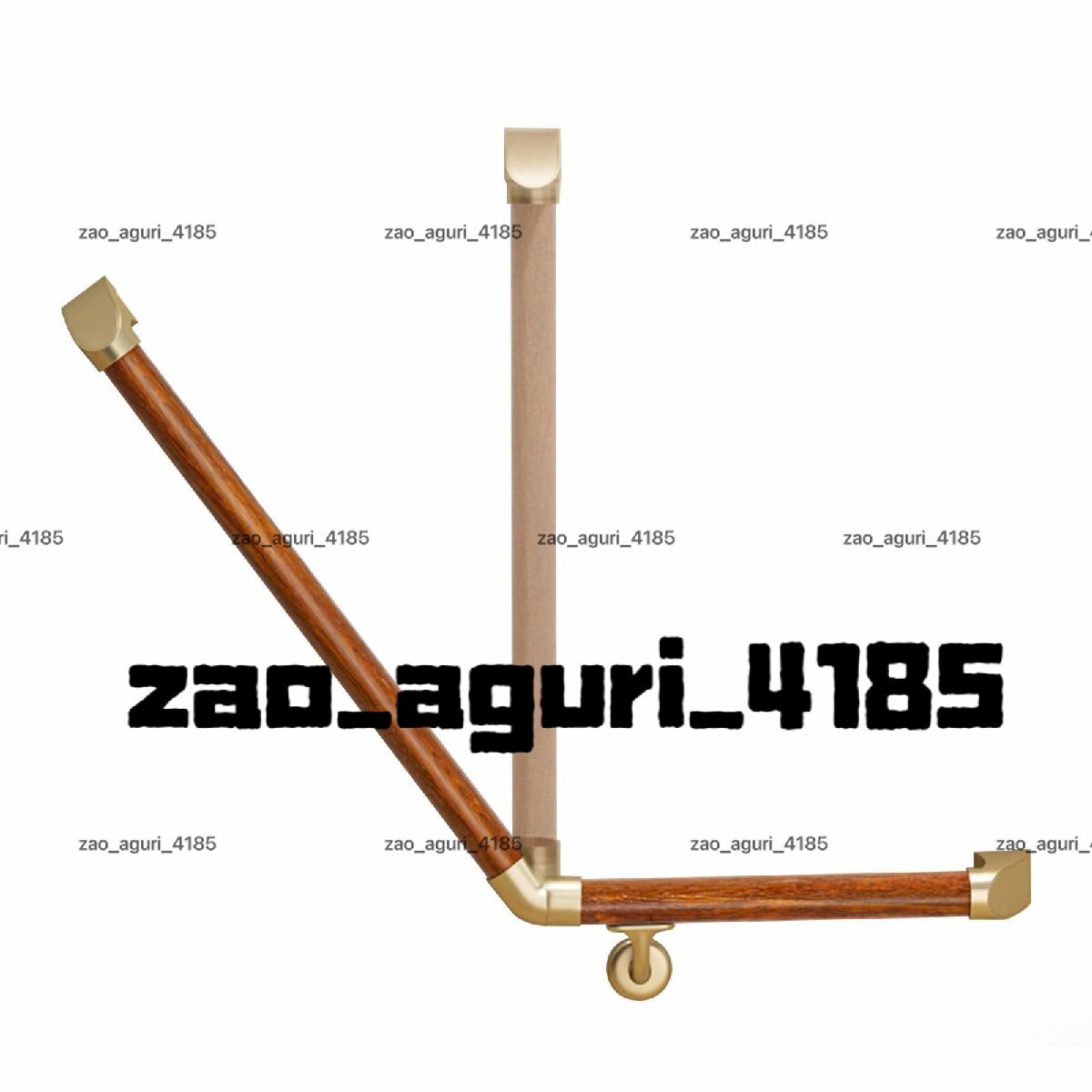 風(fēng)呂手すり Ｌ型 木制 丸棒 90°-135°調(diào)整可能 左右共通 浴室?トイレ?シャワー用手すり 高齢者?妊婦?障がい者向け 黒木色70+70cm