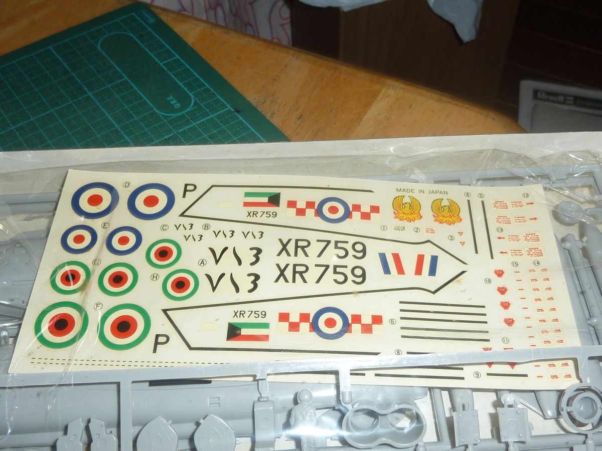 1/72　ライトニング F.6　イギリス空軍迎撃戦闘機　ハセガワ　B.A.C.F.Mk-6 LIGHTNING_画像4