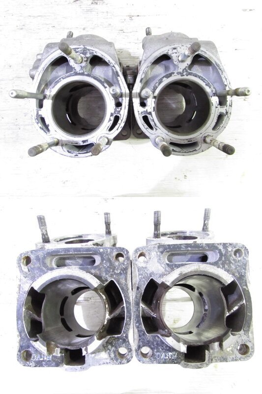 R1-Z 3XC 希少!! 純正 ピストン?シリンダーSET 実動(dòng)車外し 圧縮OK 検※ R1Z TZR250R TDR250 RZ250 1KT 29L RZR 151Z49