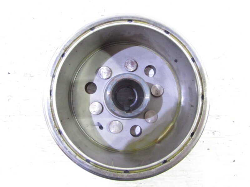 R1-Z 3XC 希少!! 純正 フライホイール ジェネレーターローター 當(dāng)時物 実動車外し 検※ R1Z TZR250R TDR250 RZ250 RZ350 1KT RZ250R 151Z57
