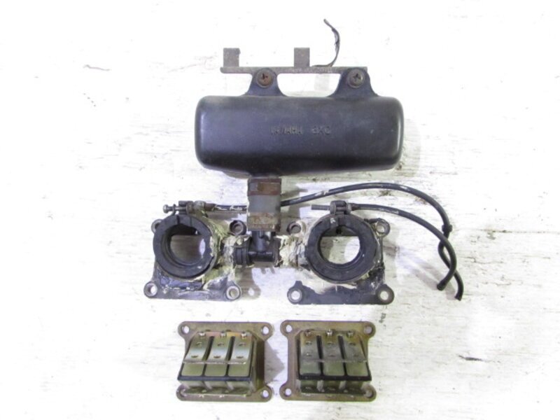 R1-Z 3XC 希少!! 純正 インマニ/リードバルブSET インテークチャンバー付 実動(dòng)車外し 検※ TZR250R TDR250 RZ250 RZ350 R 151Z50