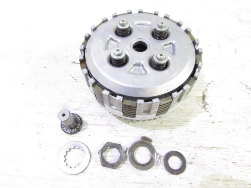 R1-Z 3XC 希少!! 純正 クラッチASSY ハウジング 絶好調(diào)実動(dòng)車外し 検※ R1Z TZR250R TDR250 RZ250 RZ350 1KT 3YK 29L RZR RZ250R 151Z55