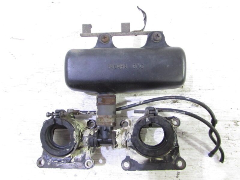 R1-Z 3XC 希少!! 純正 インマニ/リードバルブSET インテークチャンバー付 実動(dòng)車外し 検※ TZR250R TDR250 RZ250 RZ350 R 151Z50