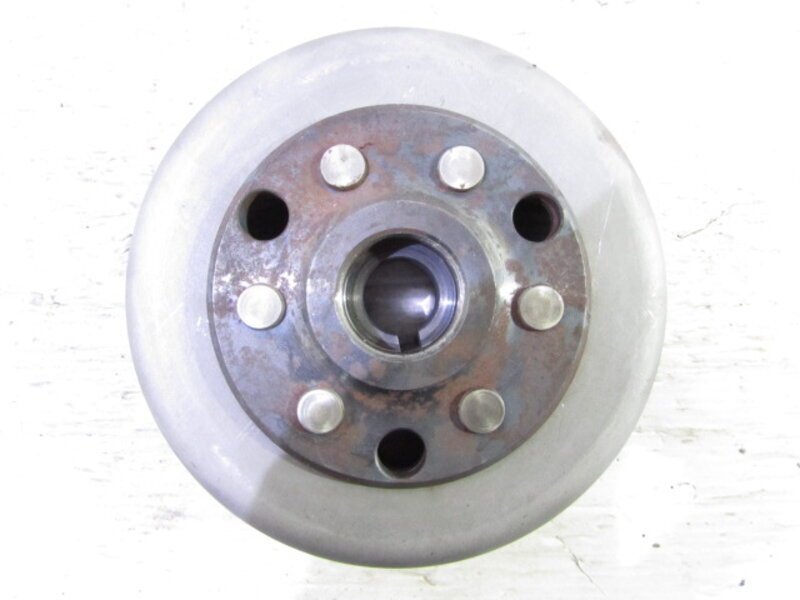 R1-Z 3XC 希少!! 純正 フライホイール ジェネレーターローター 當(dāng)時物 実動車外し 検※ R1Z TZR250R TDR250 RZ250 RZ350 1KT RZ250R 151Z57