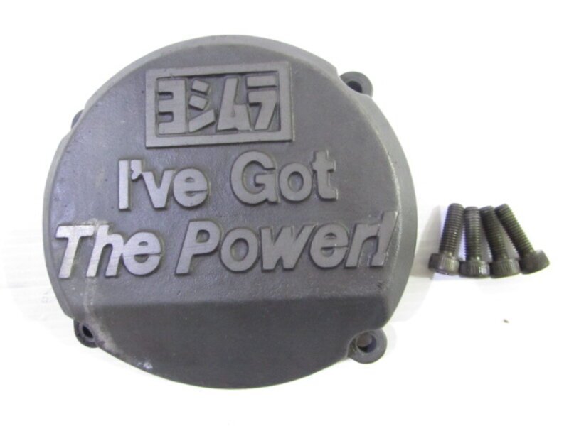 XJR1300 RP03J 大人気!! ヨシムラ制 マグネシウム ポイントカバー 破損なし エンジンカバー 検※ RP17J RP01J XJR1200 XJR1200R 160U09