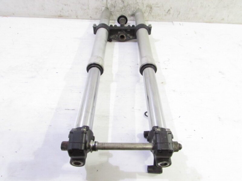 DトラッカーX LX250V 大人気!! 純正 倒立フロントフォークSET 曲りなし 検※ LX250E 250SB KLX250 LX250L KDX250 LX250V 164K02_画像7