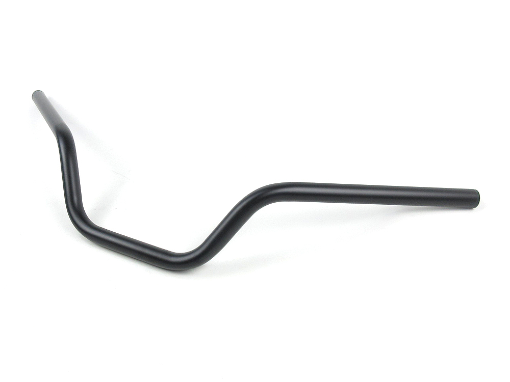 新品 ハンドルバー 高さ120mm スチール マッドブラック 黒 / XJR400R XJR1200 XJR1300 RZ250R RZ350R TW250 セロー トリッカー WR250_画像2