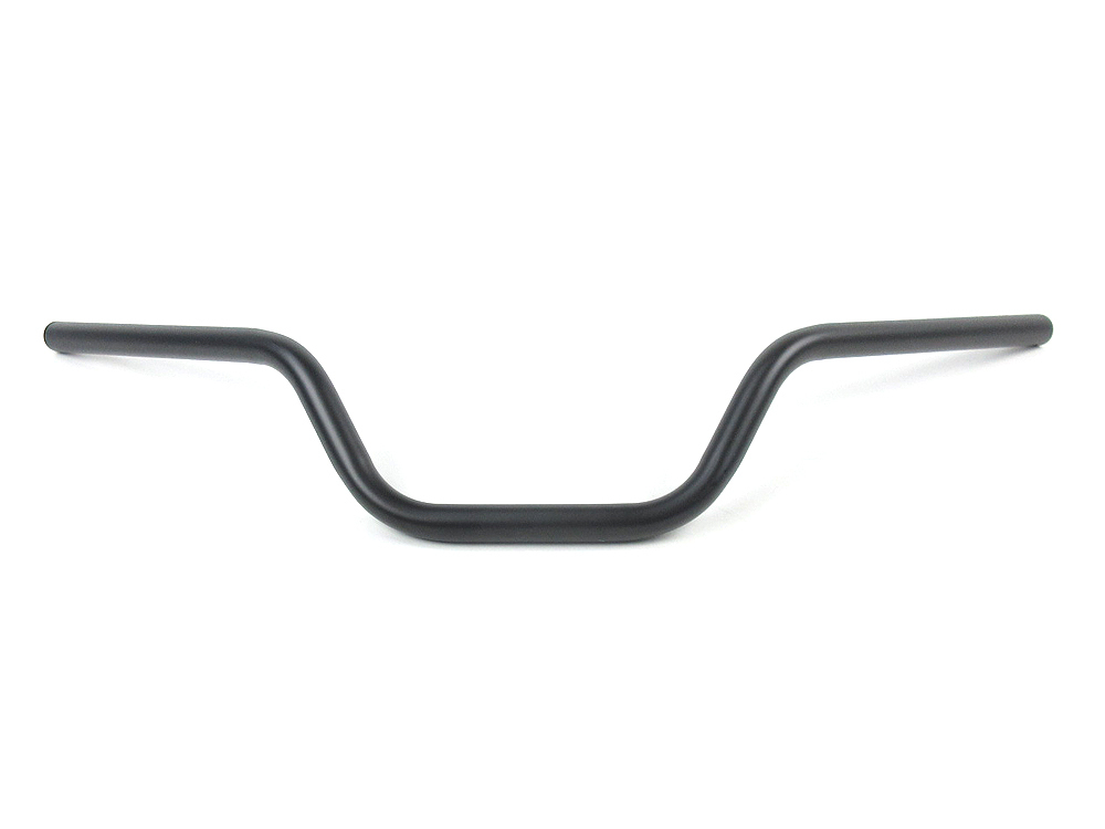 新品 ハンドルバー 高さ120mm スチール マッドブラック 黒 / XJR400R XJR1200 XJR1300 RZ250R RZ350R TW250 セロー トリッカー WR250_画像4